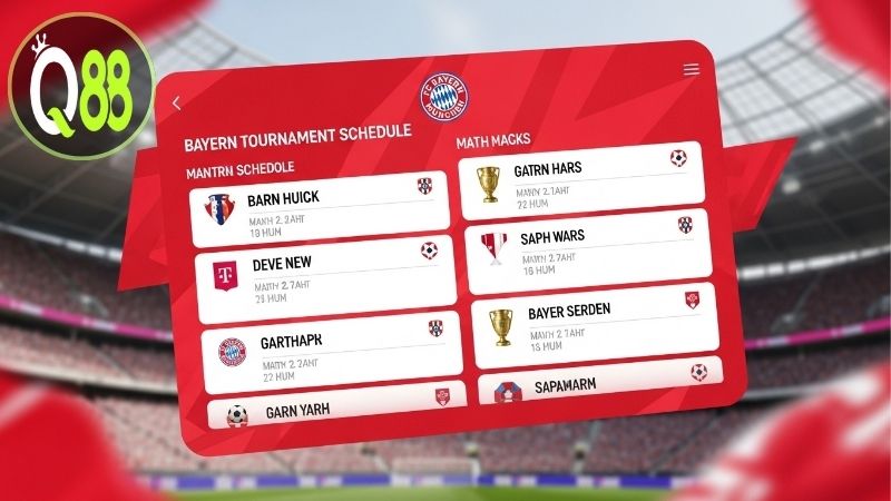Lịch thi đấu Bayern – Cập nhật mới nhất năm 2025