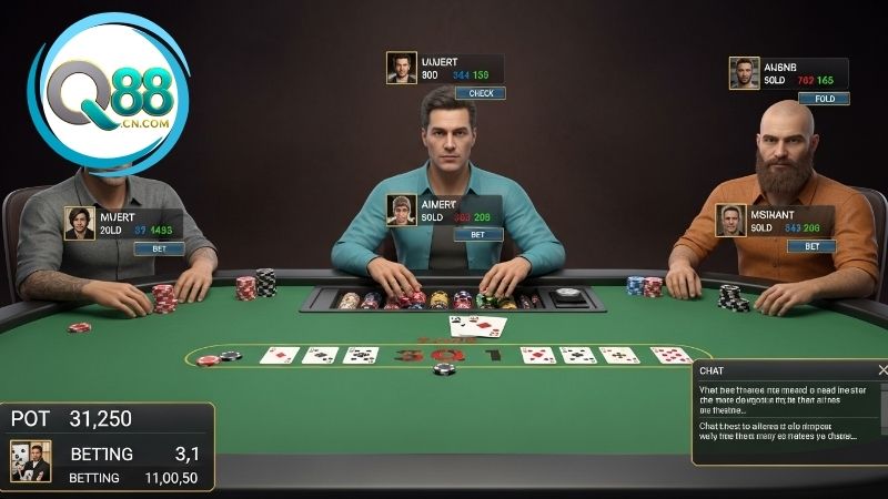 Poker Q88 – Trải Nghiệm Cược Trực Tuyến Đỉnh Cao 3 poker-q88